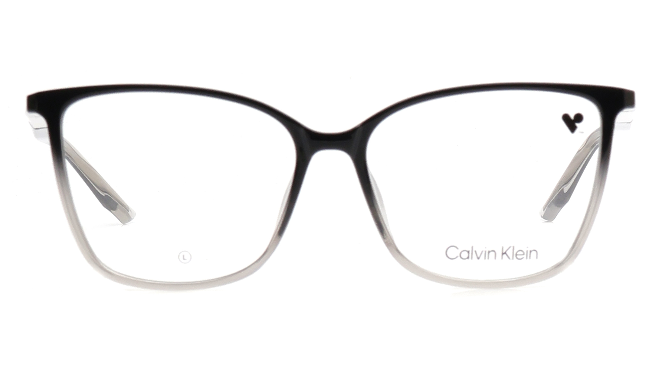 Image 1 of Black Butterfly Eyeglasses for Women from Calvin Klein Available at Titan Eye+
