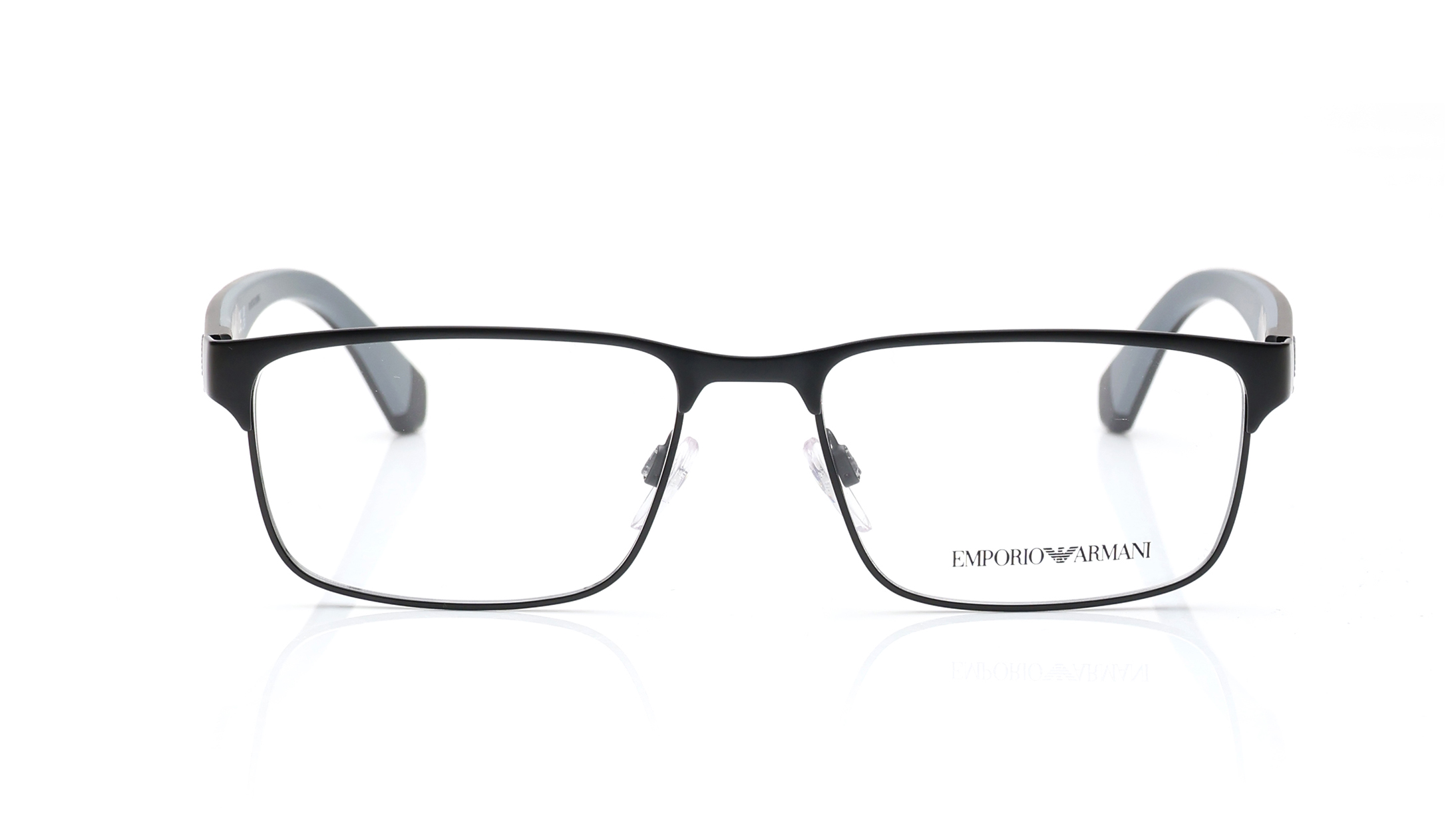 Image 1 of Grey Square Sunglasses for Women from Emporio Armani Available at Titan Eye+