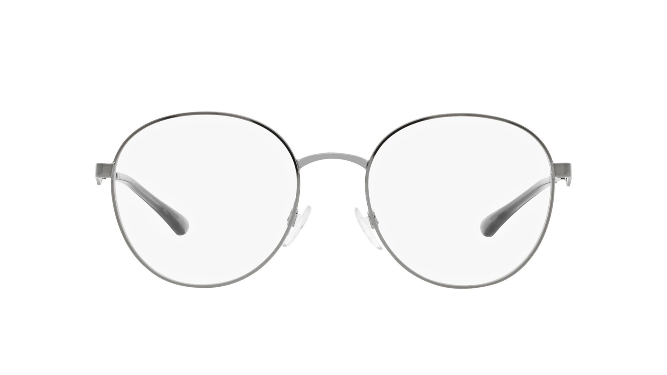 Image 1 of Grey Square Rimmed Eyeglasses for Women from Emporio Armani Available at Titan Eye+