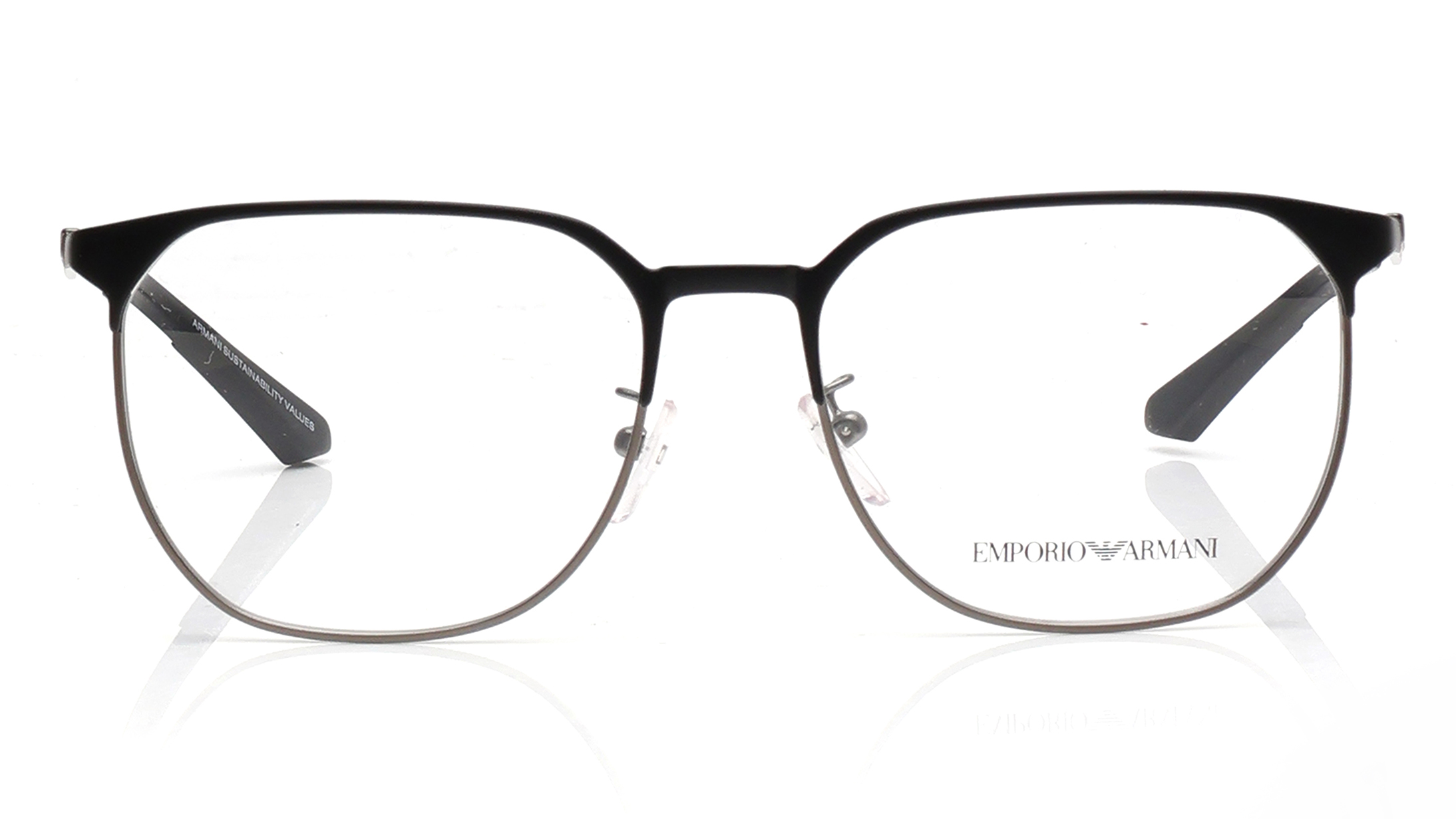 Image 1 of Peach Cateye Rimmed Eyeglasses for Women from Burberry Available at Titan Eye+