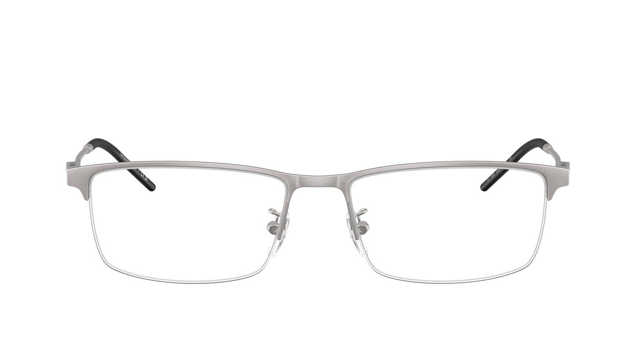 Image 1 of Gun Metal Rectangle Eyeglasses for Men from Emporio Armani Available at Titan Eye+