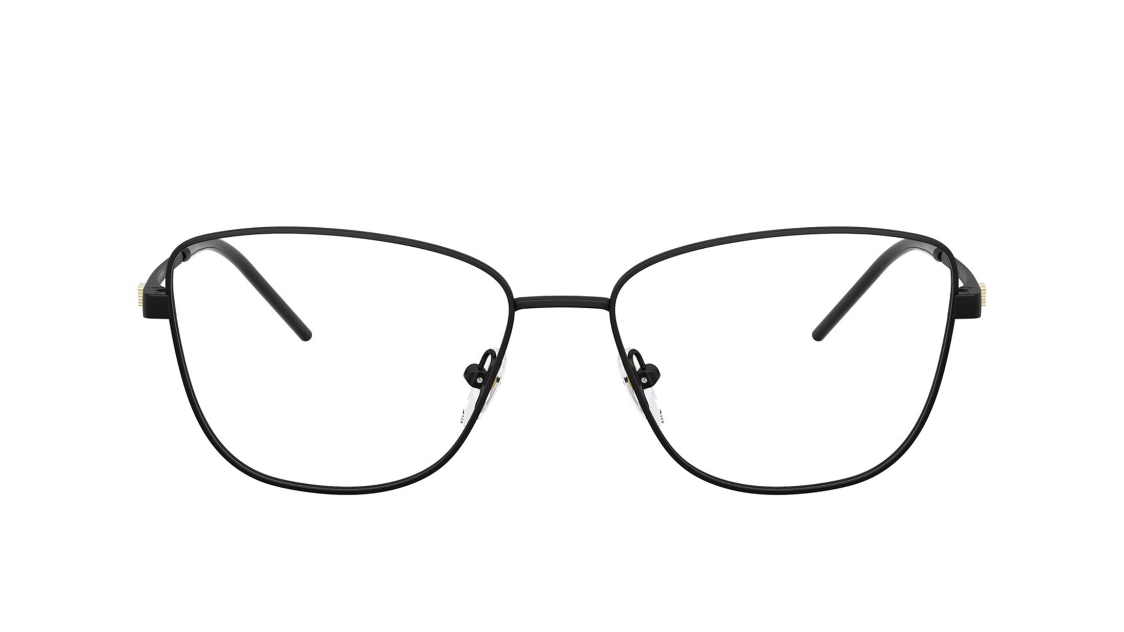 Image 1 of Black Irregular Eyeglasses for Women from Emporio Armani Available at Titan Eye+