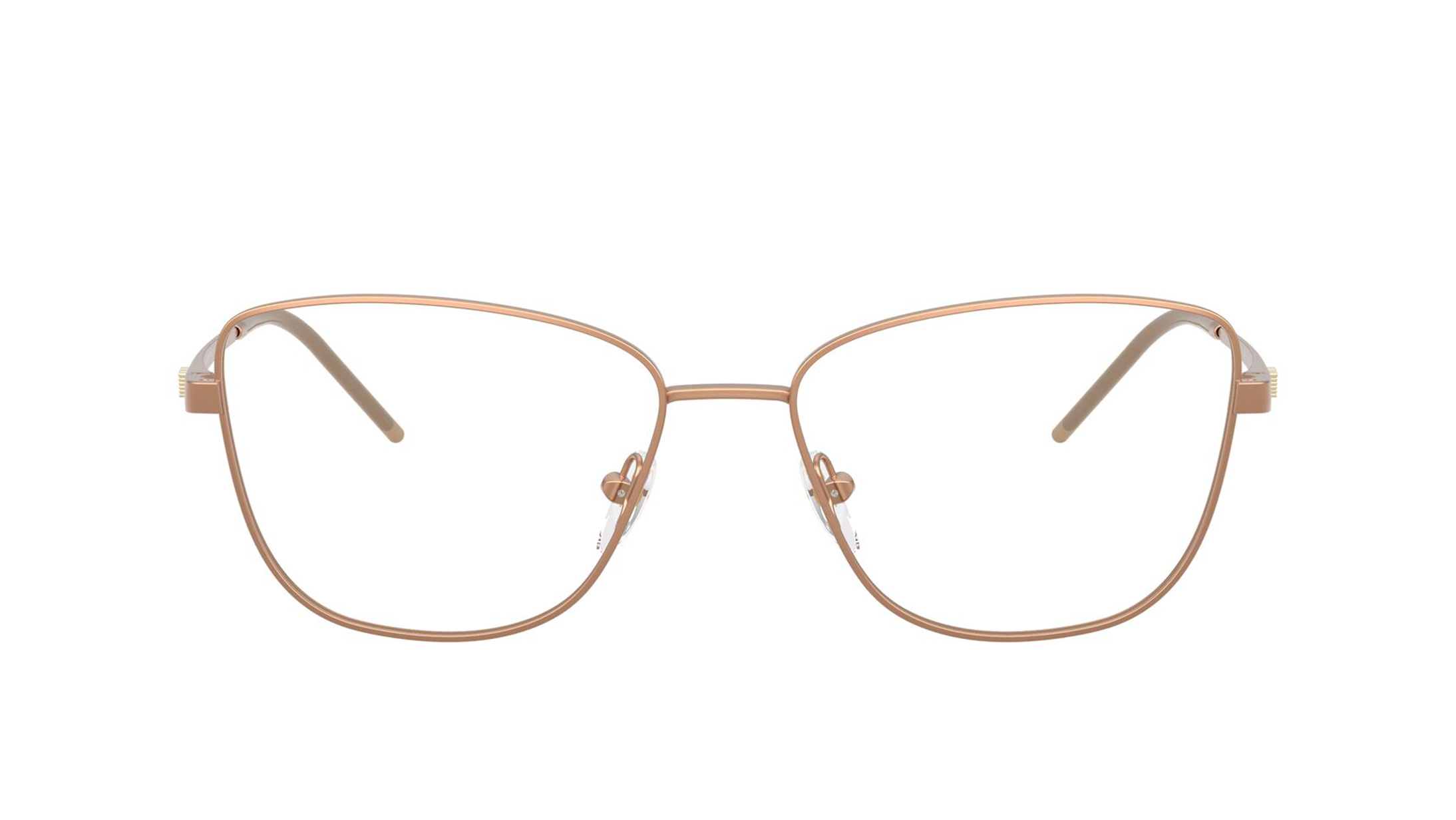 Image 1 of Brown Irregular Eyeglasses for Women from Emporio Armani Available at Titan Eye+