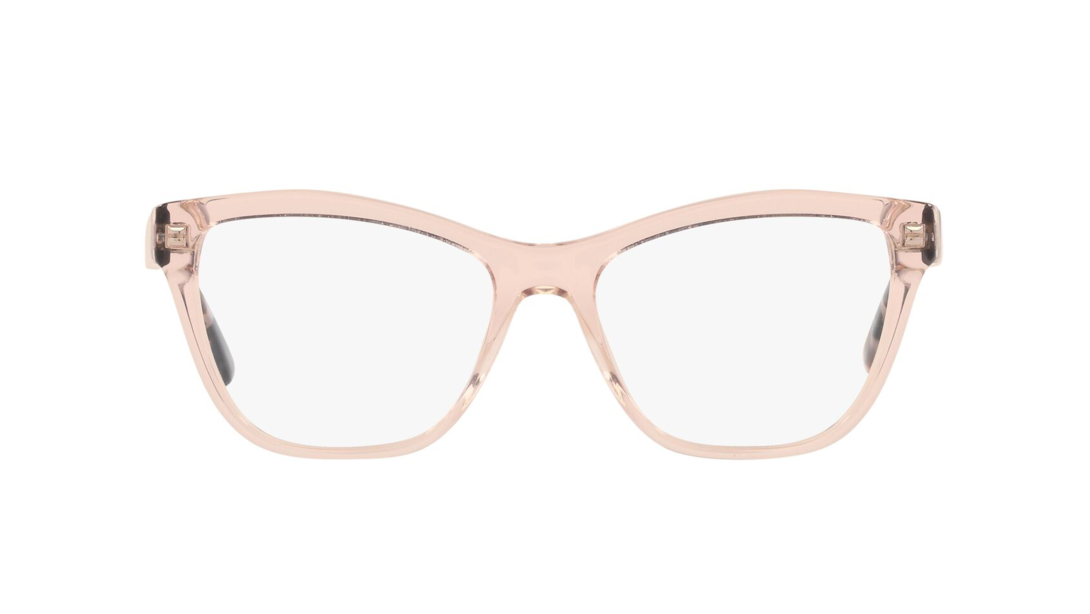 Image 1 of Pink CatEye Rimmed Eyeglasses for Women from Emporio Armani Available at Titan Eye+