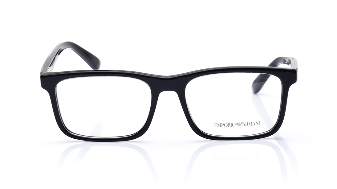 Image 1 of Violet Butterfly Rimmed Eyeglasses for Women from Emporio Armani Available at Titan Eye+
