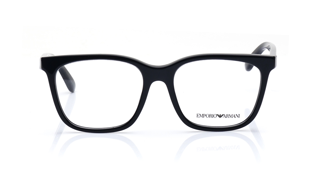 Image 1 of Gold CatEye Rimmed Eyeglasses for Women from Emporio Armani Available at Titan Eye+
