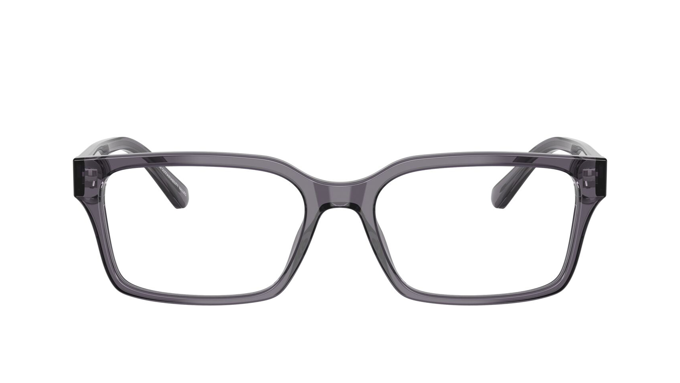 Image 1 of Grey Rectangle Eyeglasses for Men from Emporio Armani Available at Titan Eye+