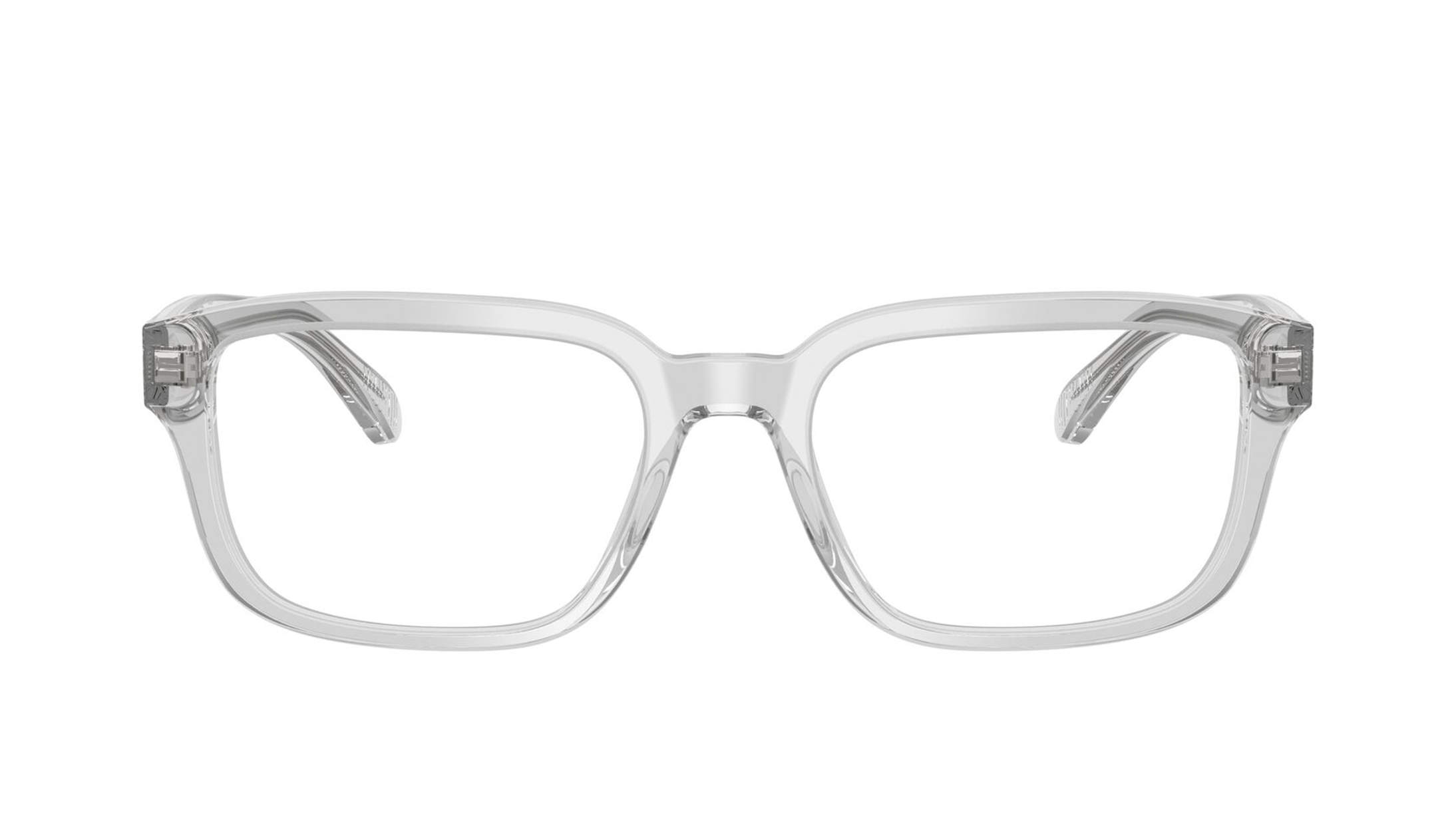 Image 1 of Transparent Pillow Eyeglasses for Men from Emporio Armani Available at Titan Eye+