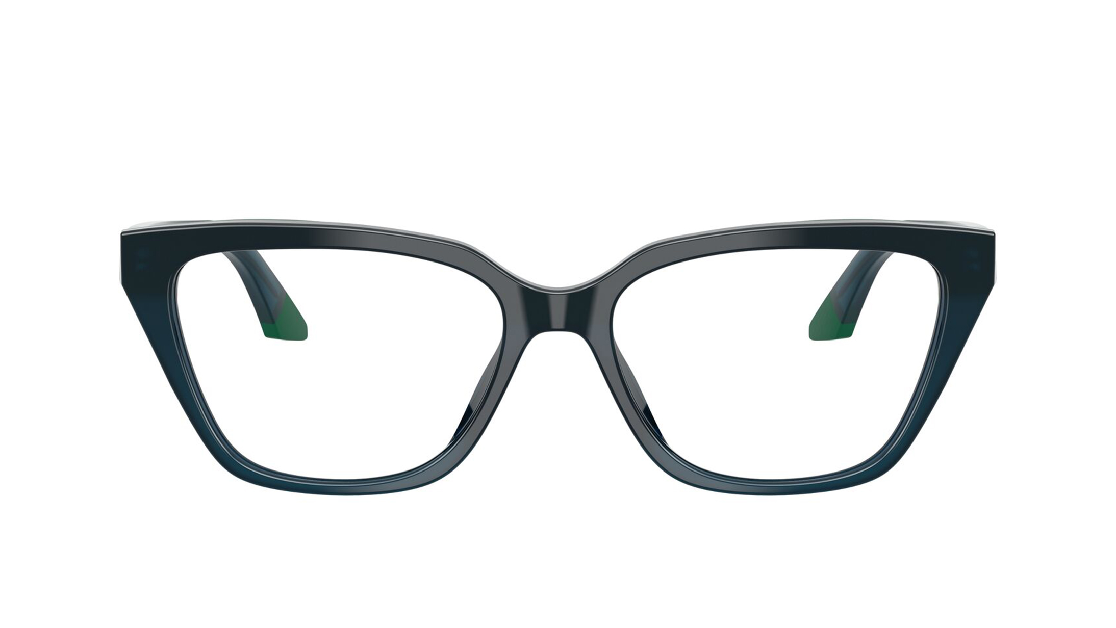Image 1 of Blue CatEye Eyeglasses for Women from Emporio Armani Available at Titan Eye+