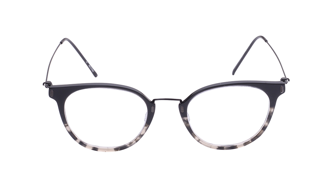 Image 1 of Brown Round Eyeglasses for Women from Zefr Available at Titan Eye+