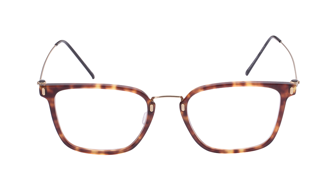 Image 1 of Brown Wayfarer Eyeglasses for Men and Women from Zefr Available at Titan Eye+