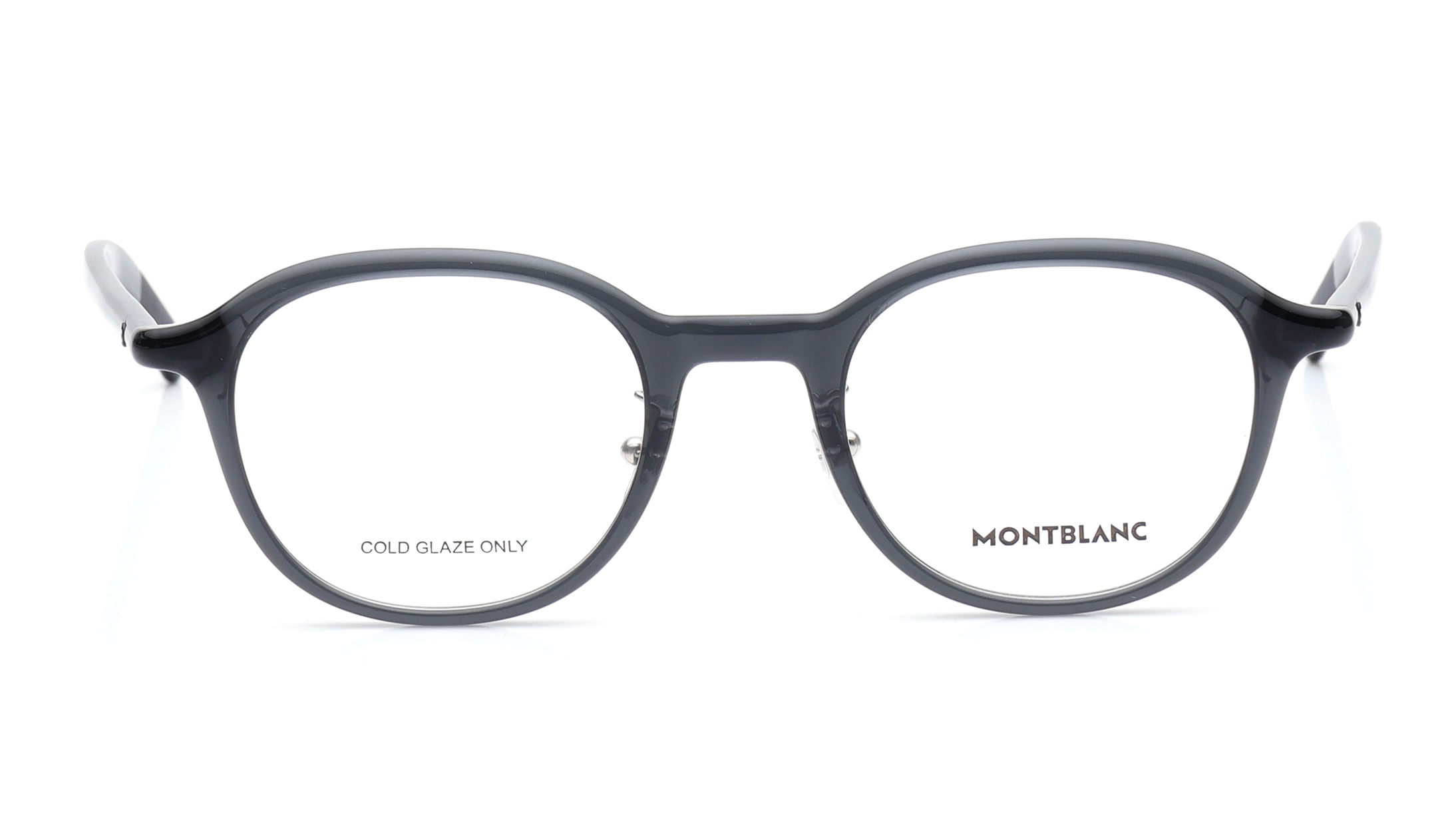Image 1 of Gold Rectangle Eyeglasses for Men from Montblanc Available at Titan Eye+