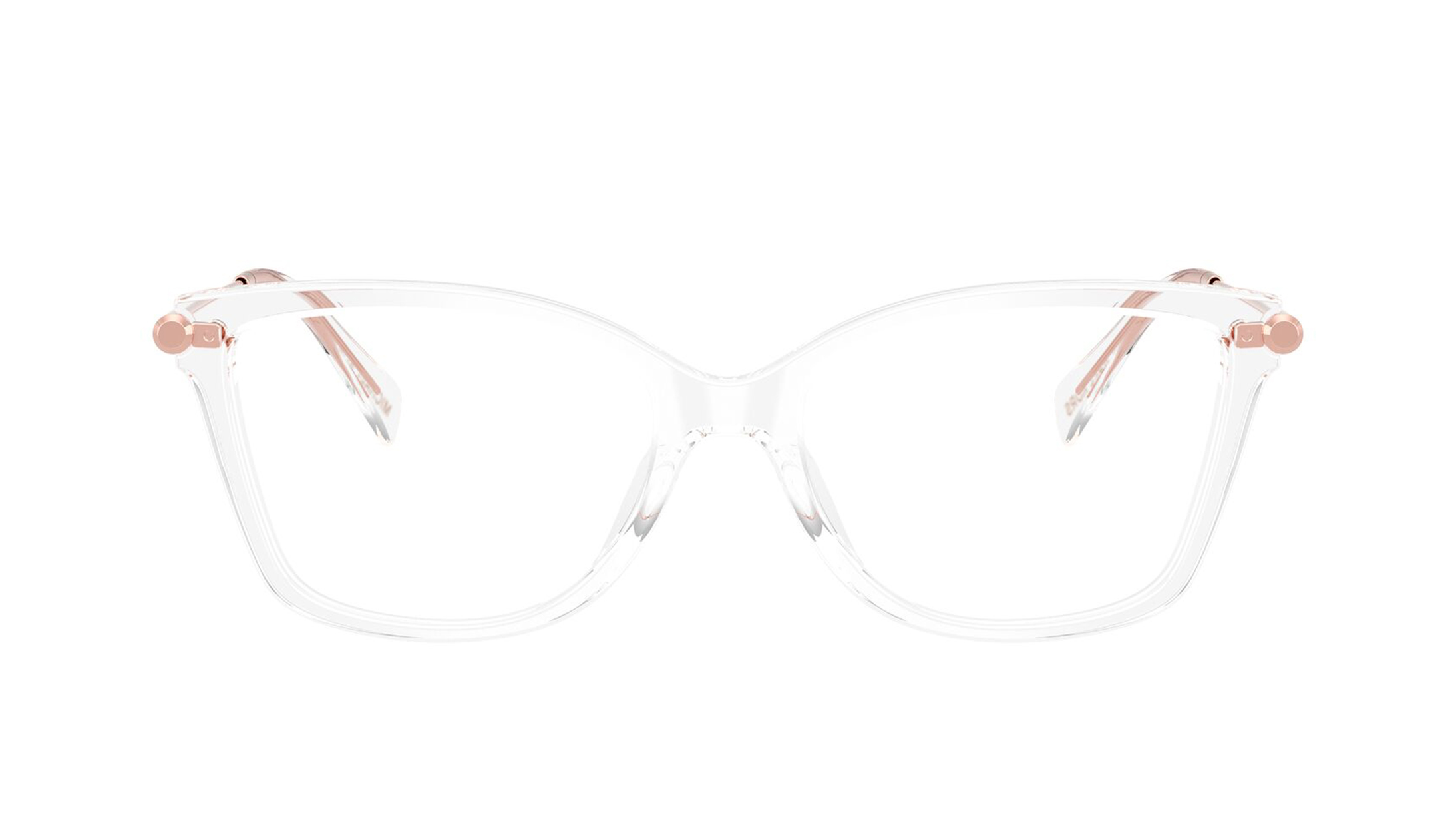Image 1 of Crystal Rectangle Eyeglasses for Women from Michael Kors Available at Titan Eye+