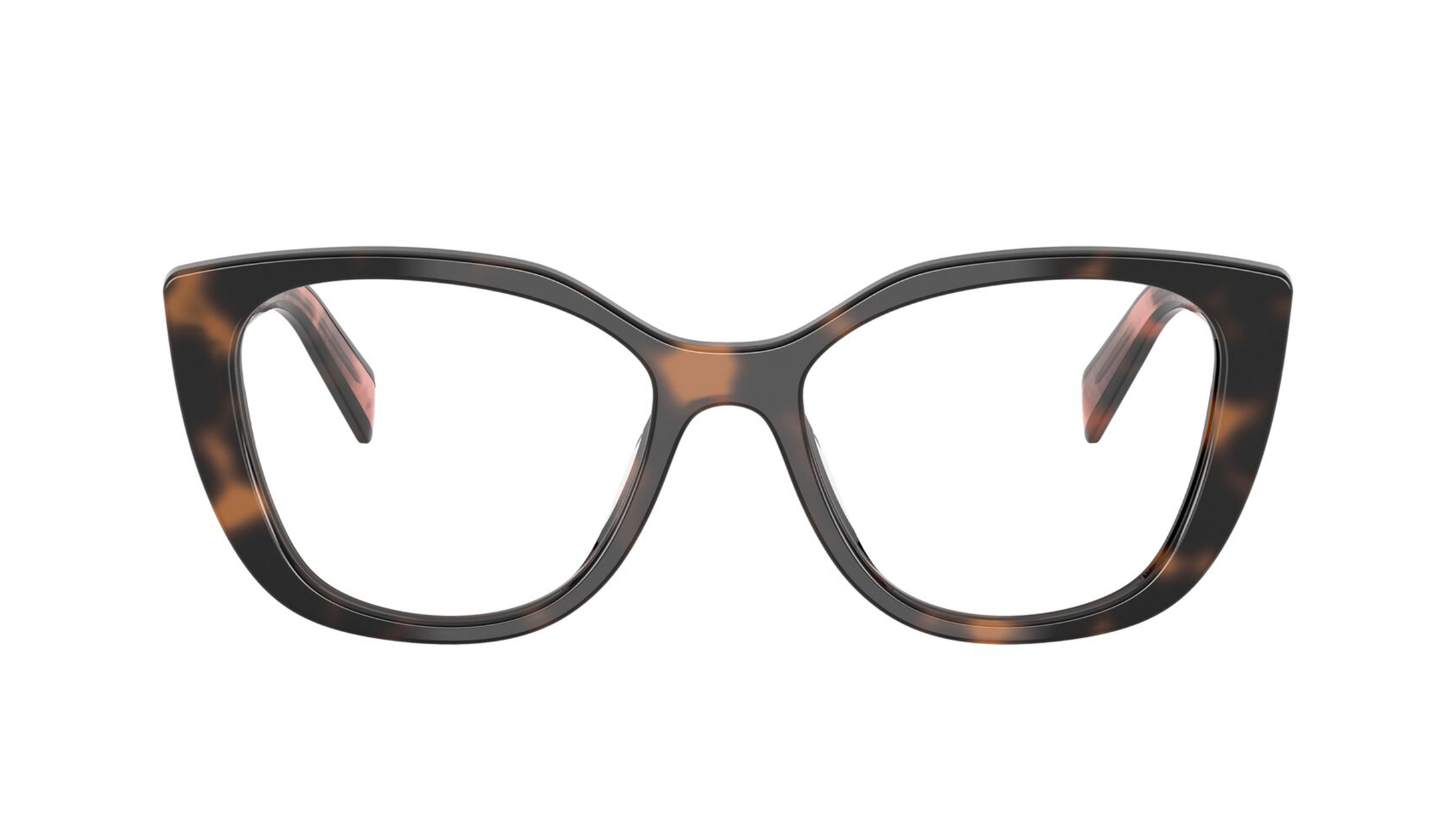 Image 1 of Havana CatEye Eyeglasses for Women from Prada Available at Titan Eye+
