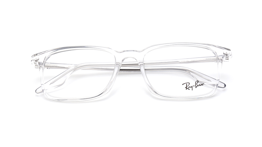 Transparent Rectangle Eyeglasses for Men and Women available