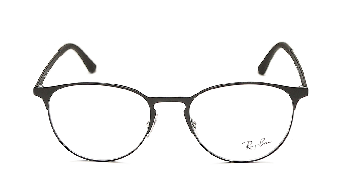 Image 1 of Black Phantos Rimmed Eyeglasses for Men and Women from Rayban Available at Titan Eye+