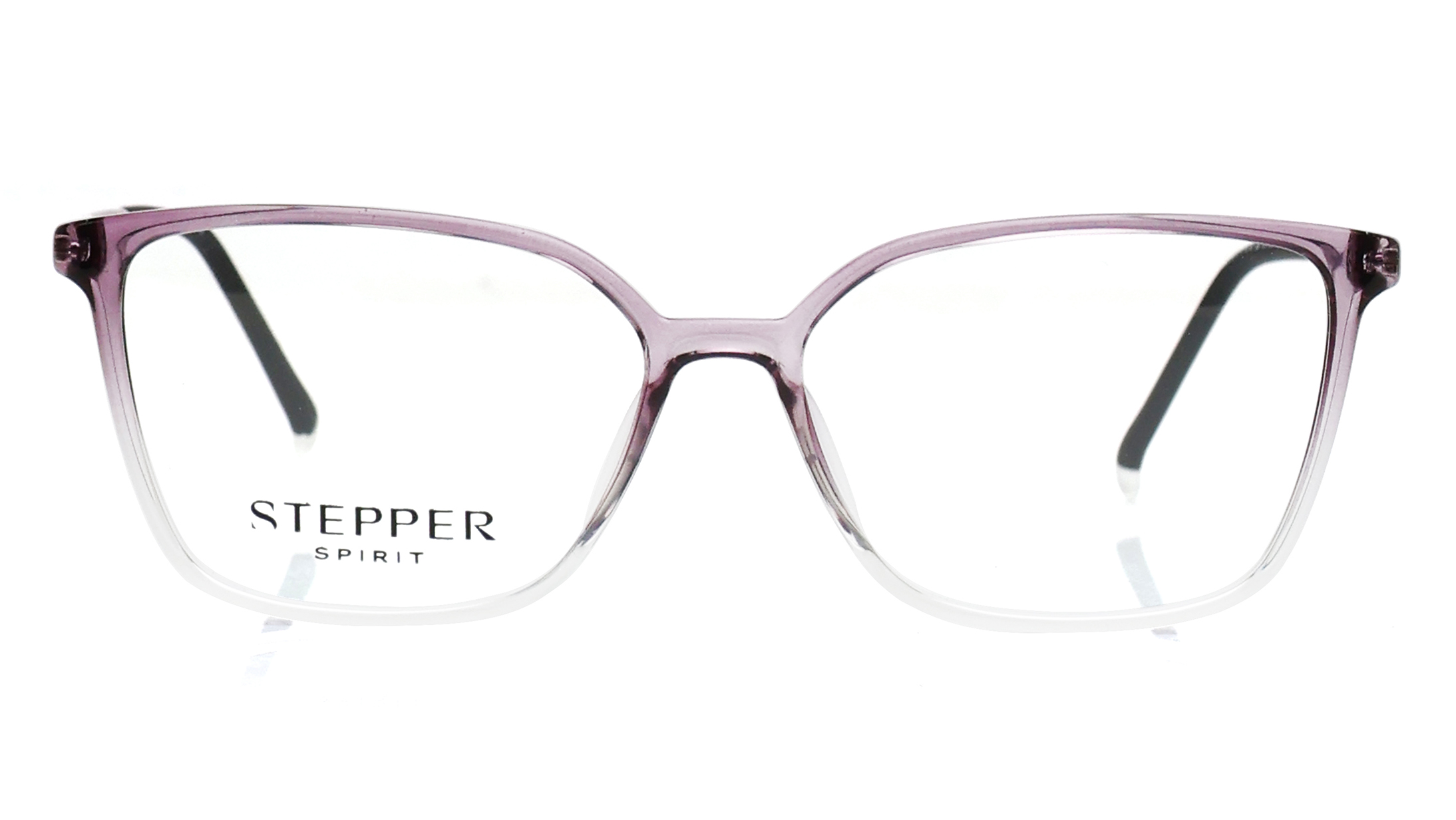 Image 1 of Purple Rectangle Eyeglasses for Women from Stepper Available at Titan Eye+