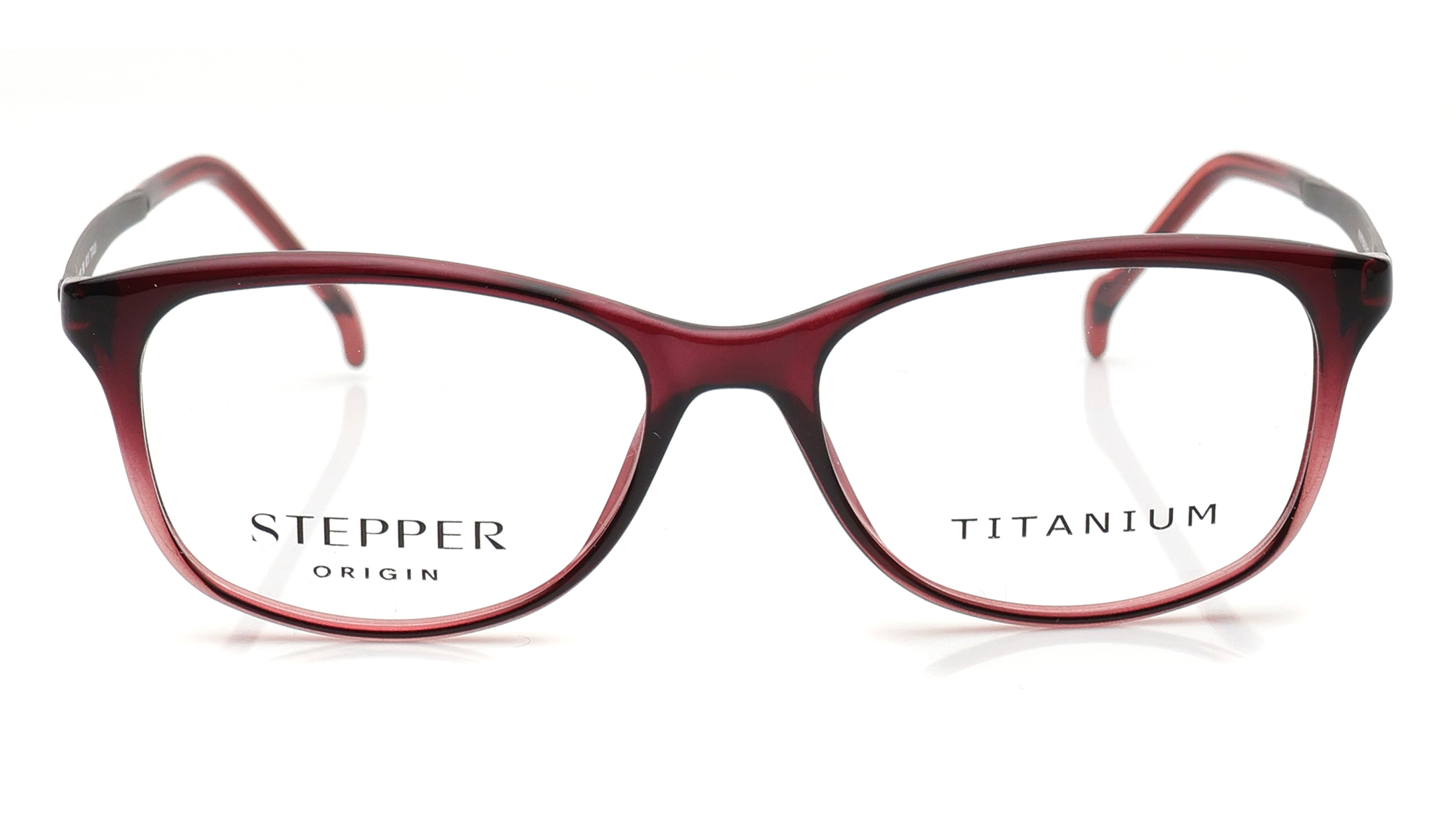 Image 1 of Purple Oval Eyeglasses for Women from Stepper Available at Titan Eye+