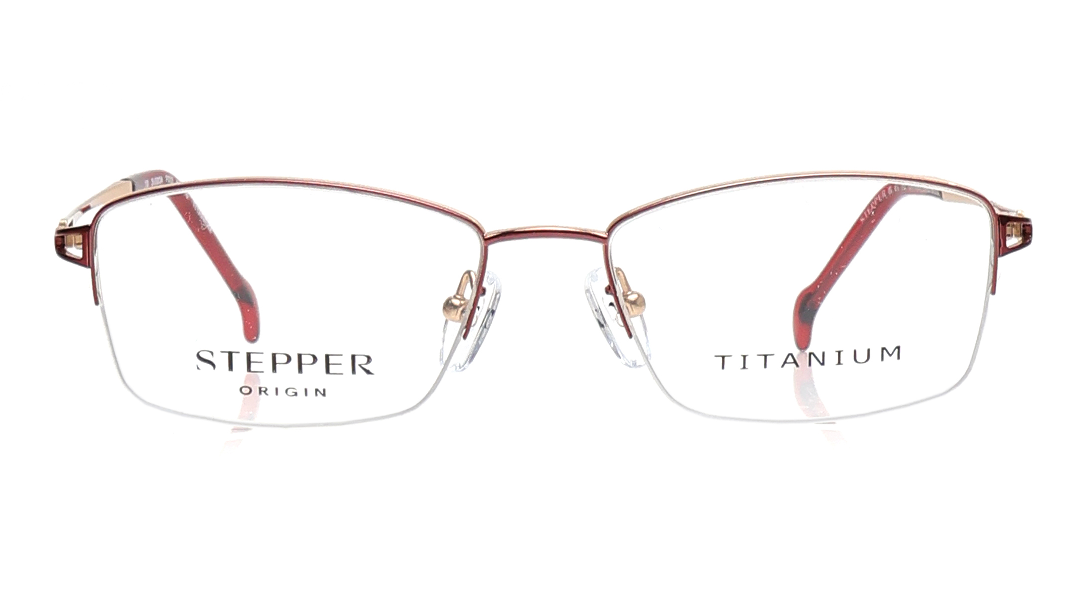 Image 1 of Pink Square Eyeglasses for Women from Stepper Available at Titan Eye+