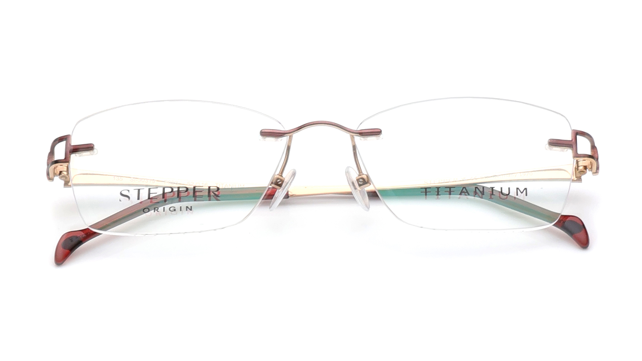 Burgundy Rectangle Eyeglasses for Women available online at Titan Eye+