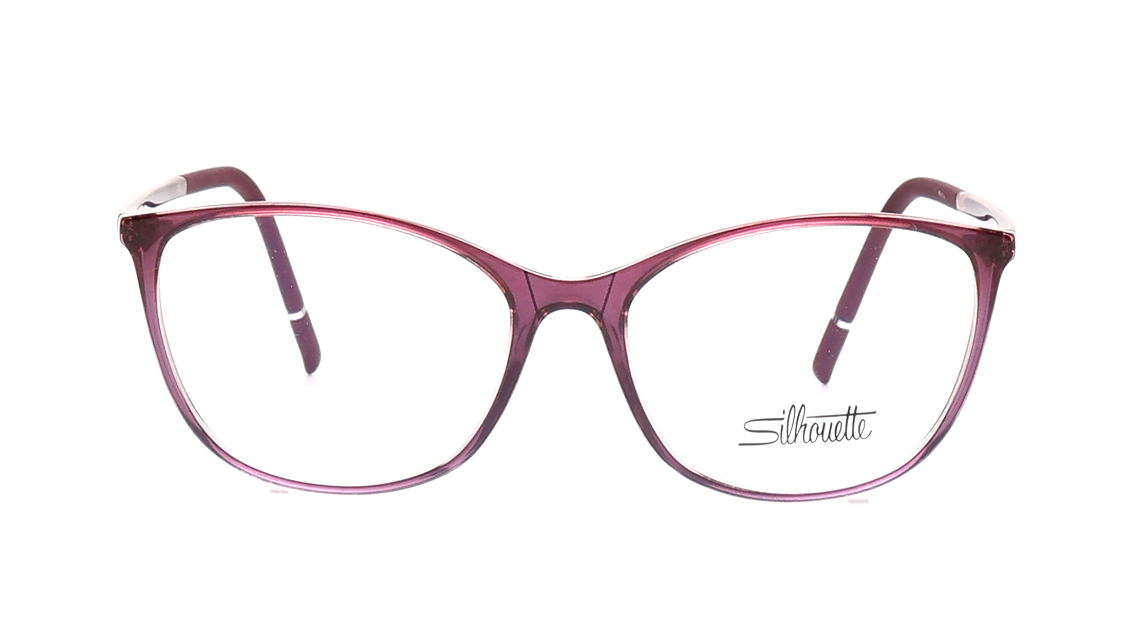 Image 1 of Purple Butterfly Eyeglasses for Women from Silhouette Available at Titan Eye+
