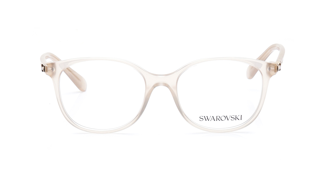 Image 1 of Brown Square Rimmed Eyeglasses for Women from Swarovski Available at Titan Eye+