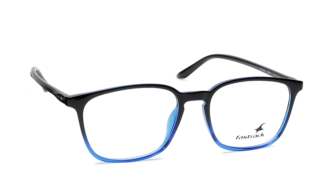 Black Square Rimmed Eyeglasses (FT1080MFP5AMV|53)