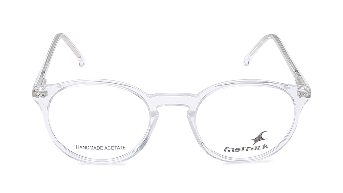 Image 1 of Transparent Round Eyeglasses for Men and Women from Fastrack Available at Titan Eye+