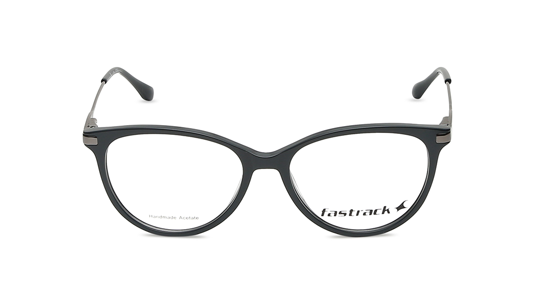 Image 1 of Blue Cateye Rimmed Eyeglasses  (FT1164WFC2V|52) from Fastrack Available at Titan Eye+