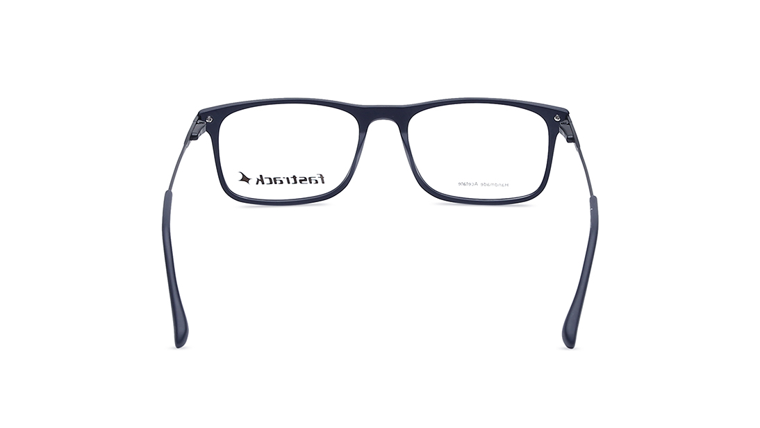 Image 4 of Blue Rectangle Rimmed Eyeglasses (FT1166MFC1V|52) from Fastrack Available at Titan Eye+