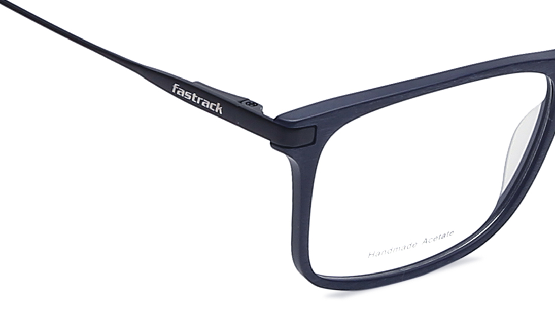 Image 5 of Blue Rectangle Rimmed Eyeglasses (FT1166MFC1V|52) from Fastrack Available at Titan Eye+