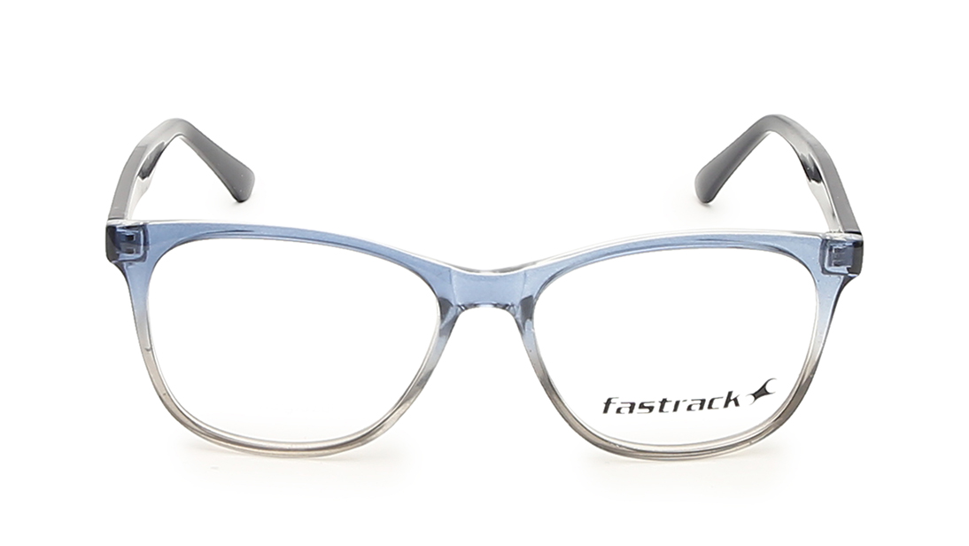 Image 1 of Blue Square Rimmed Eyeglasses for Men and Women from Fastrack Available at Titan Eye+