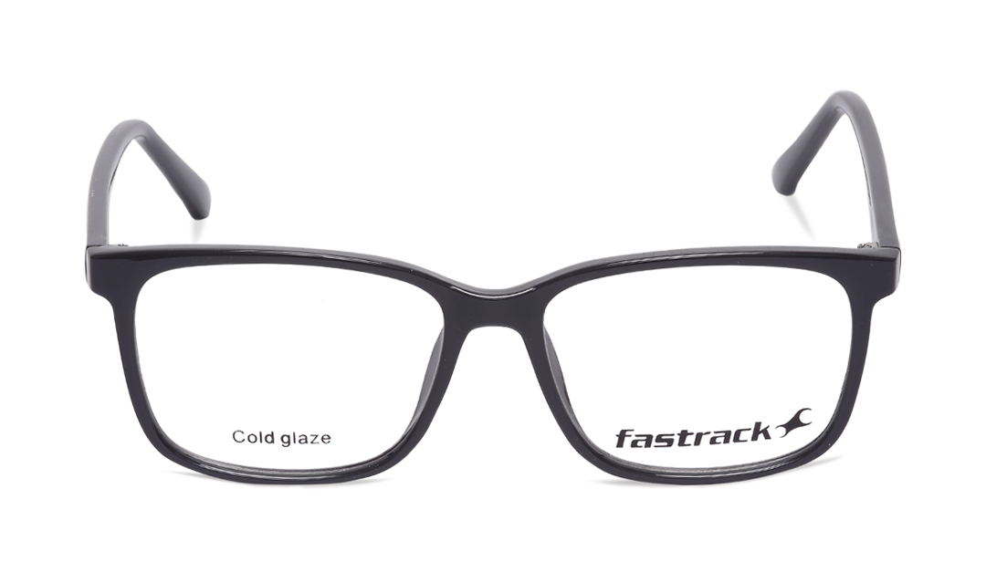 Image 1 of Grey Square Rimmed Eyeglasses (FT1170MFP1V|51) from Fastrack Available at Titan Eye+