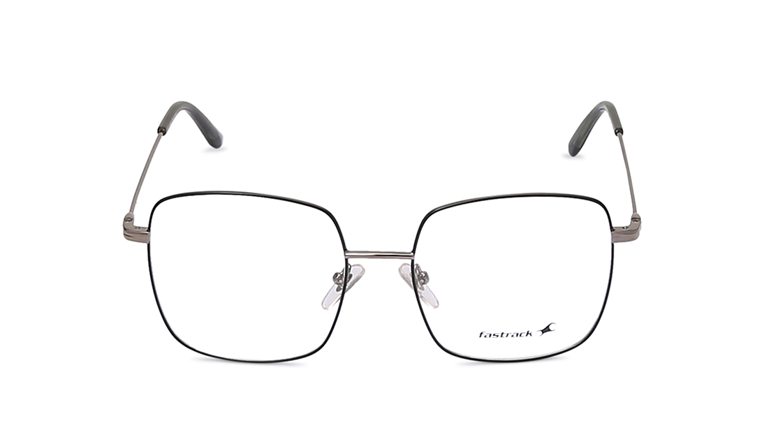 Image 1 of Gun Metal Square Rimmed Eyeglasses (FT1176WFM2V|55) from Fastrack Available at Titan Eye+