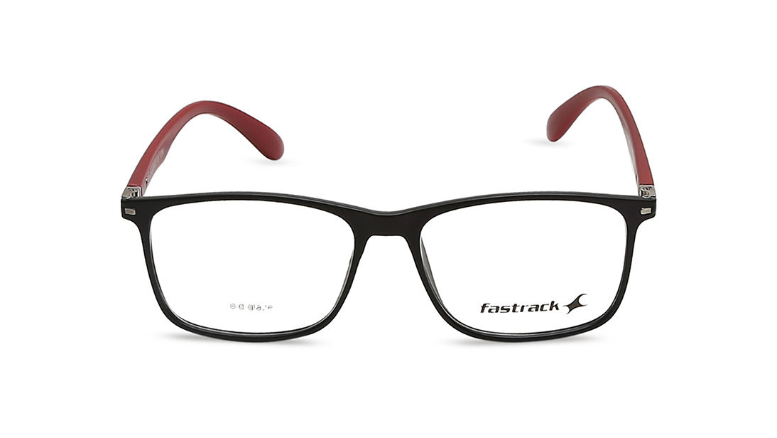 Image 1 of Black Square Computer Glasses for Men and Women from Fastrack Available at Titan Eye+