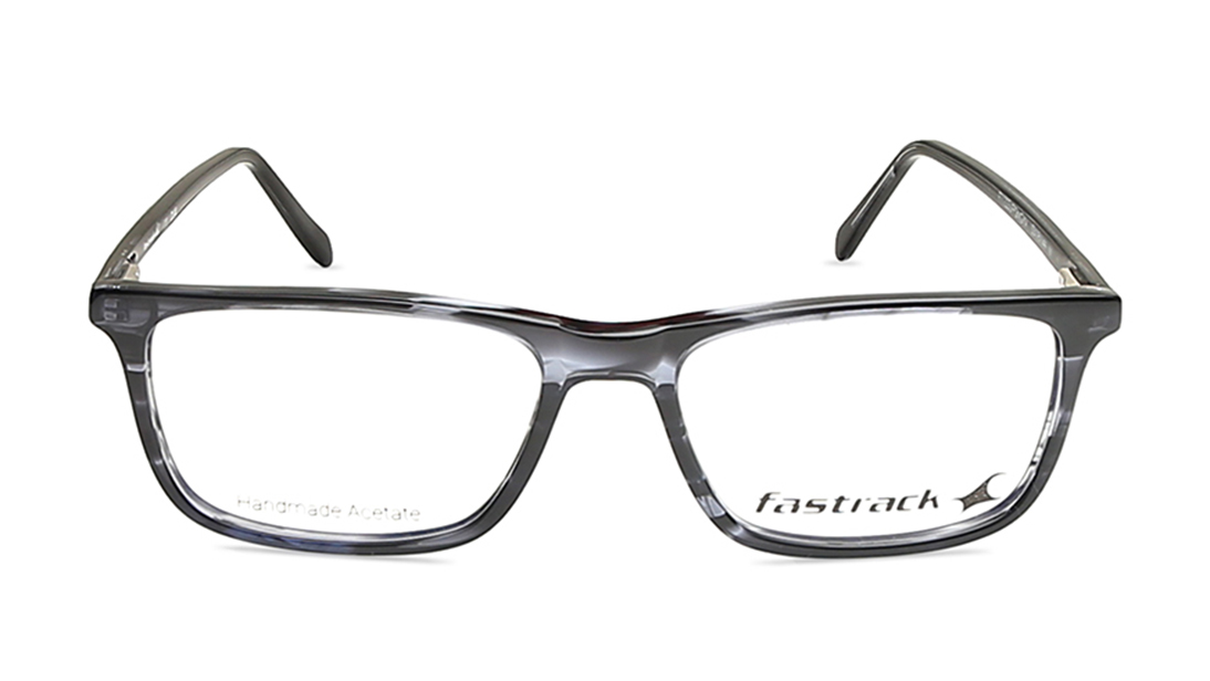 Image 1 of Fluid Grey Rectangle Rimmed Eyeglasses (FT1223UFP2MGYV|53) from Fastrack Available at Titan Eye+