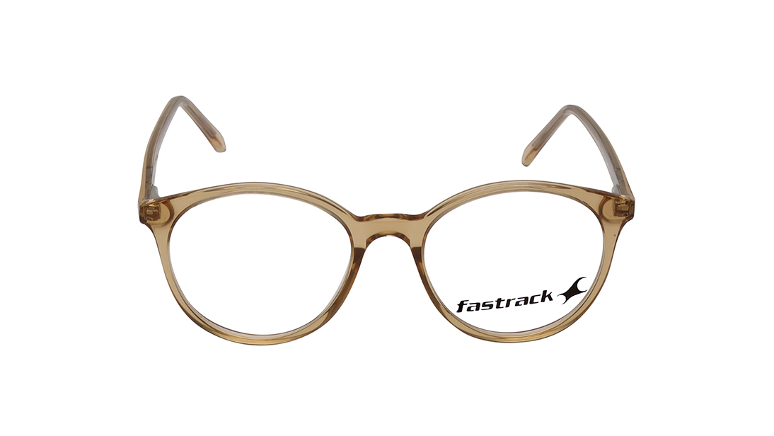 Image 1 of Round Rimmed Women Eyeglasses (FT1224WFP6MYLV|48) from Fastrack Available at Titan Eye+