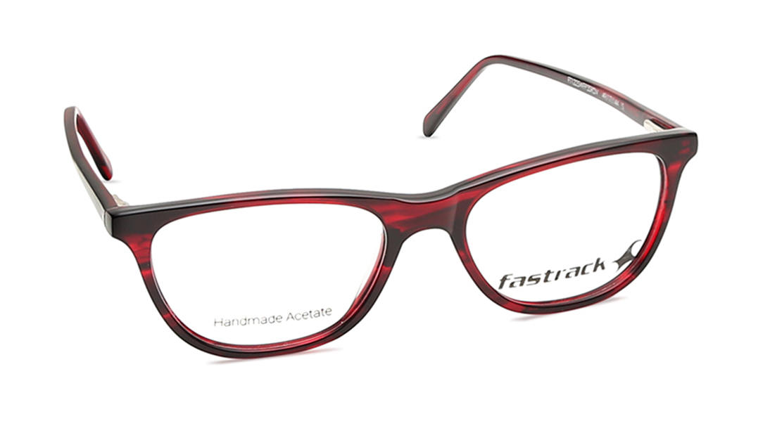 Maroon CatEye Eyeglasses for Women available online at Titan Eye+