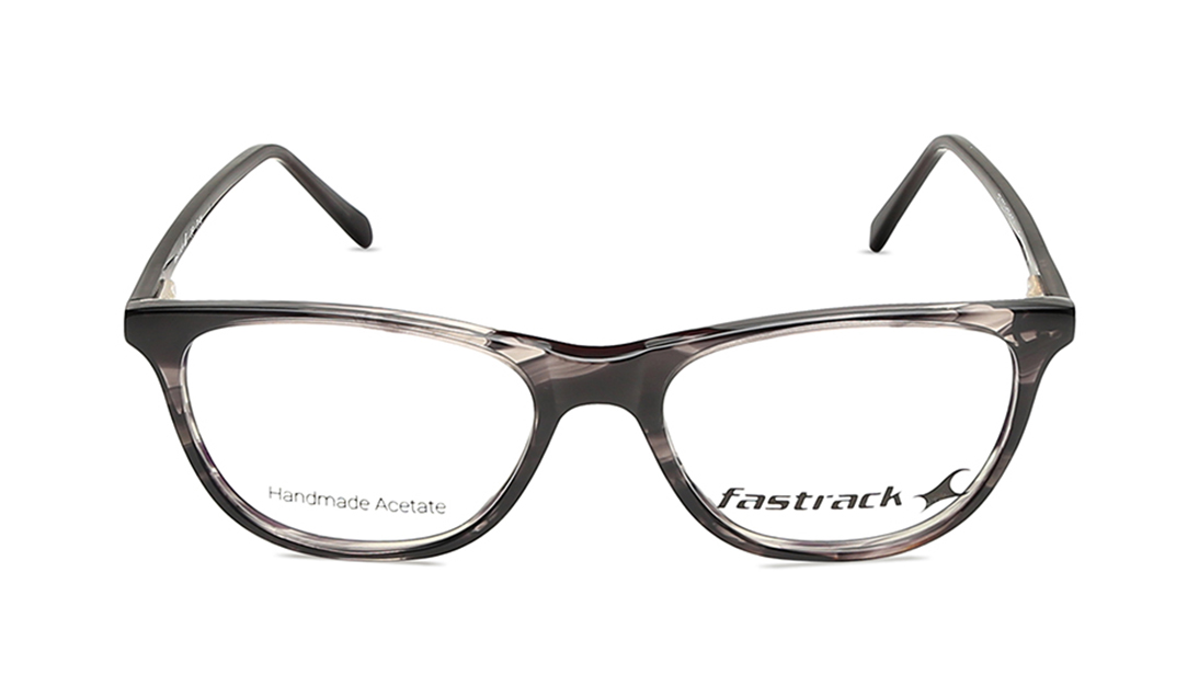 Image 1 of Fluid Grey Cateye Rimmed Eyeglasses  (FT1225WFP4SGYV|49) from Fastrack Available at Titan Eye+