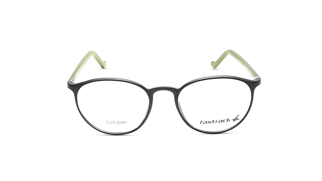 Image 1 of Black Round Eyeglasses for Men and Women from Fastrack Available at Titan Eye+