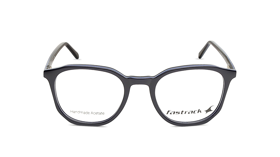 Image 1 of Blue Square Computer Glasses For Men and Women from Fastrack Available at Titan Eye+