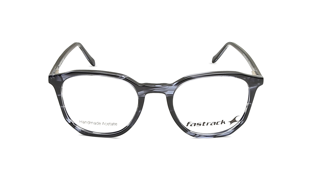 Image 1 of Grey Square Computer Glasses For Men and Women from Fastrack Available at Titan Eye+