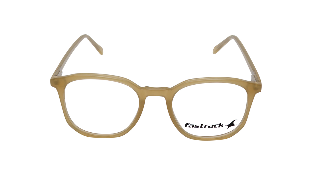 Image 1 of Square Rimmed Unisex Eyeglasses (FT1228UFP4MYLV|50) from Fastrack Available at Titan Eye+