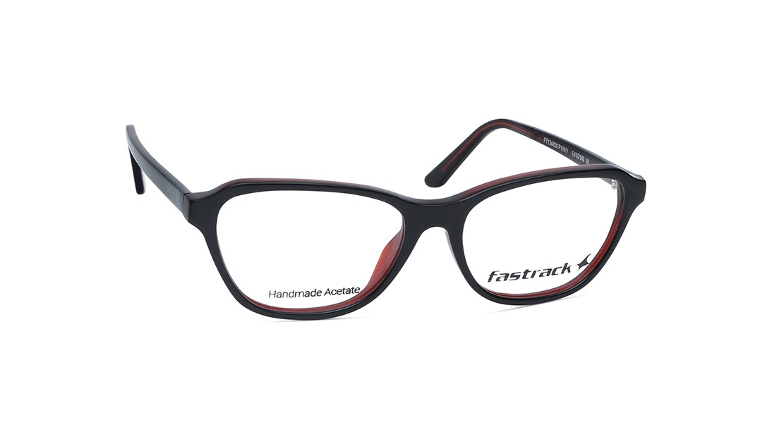 Black Square Rimmed Eyeglasses(FT1244WFP1BKV)
