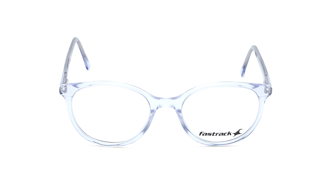 Image 1 of Brown Round Rimmed Eyeglasses (FT1250WFP1MBUV|50) from Fastrack Available at Titan Eye+