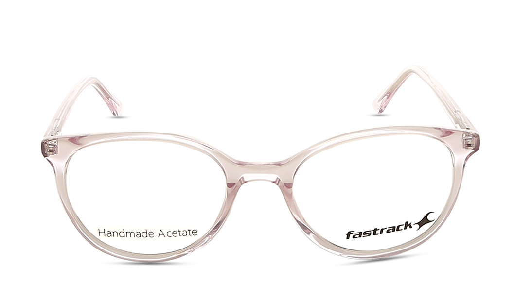Image 1 of Purple Round Rimmed Eyeglasses (FT1250WFP2MPKV|50) from Fastrack Available at Titan Eye+