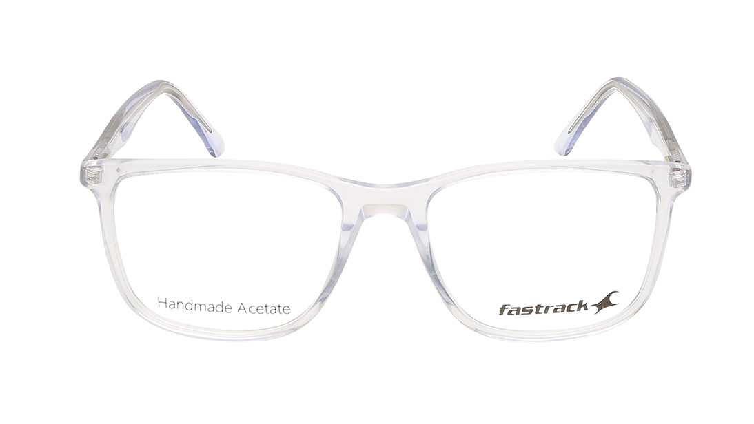 Image 1 of Square Rimmed Unisex Eyeglasses (FT1253UFP4MBUV|53) from Fastrack Available at Titan Eye+