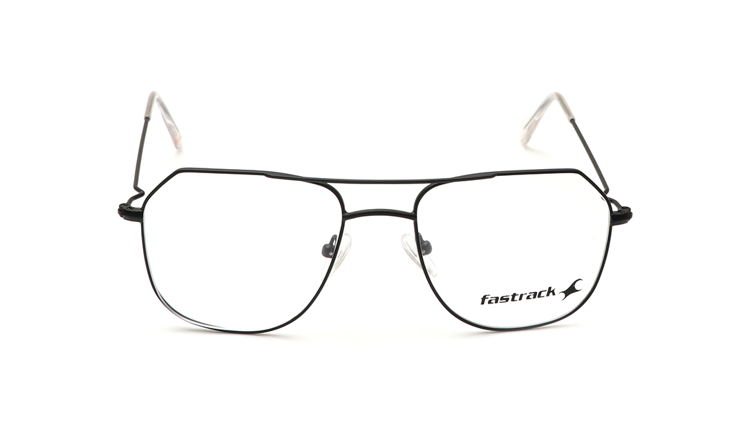 Image 1 of Black Rimmed Men Eyeglasses (FT1259MFM3MBKV|53) from Fastrack Available at Titan Eye+