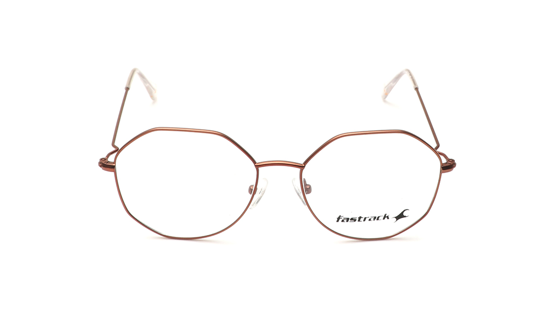 Image 1 of Brown Rimmed Women Eyeglasses (FT1261WFM4MBRV|54) from Fastrack Available at Titan Eye+