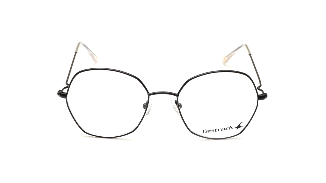 Image 1 of Black Rimmed Women Eyeglasses (FT1267WFM4MBKV|55) from Fastrack Available at Titan Eye+